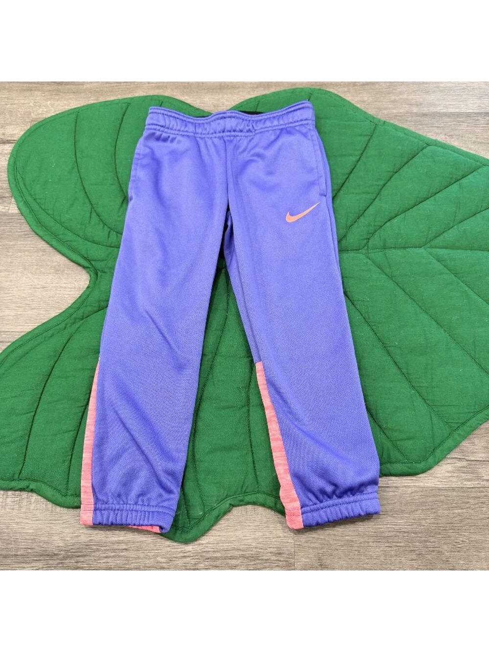 Nike Girls 4T Purple Neon Pink Jogger Pants